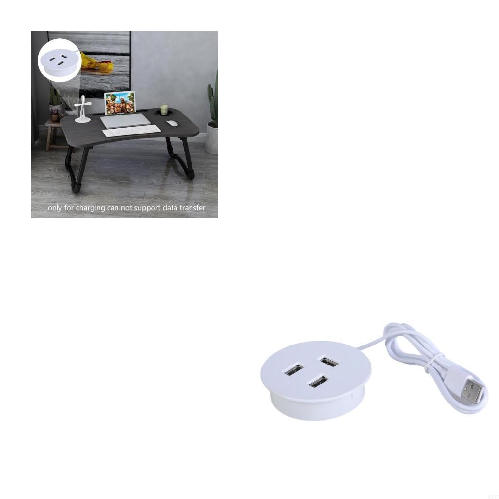 Office Furniture Uk - 462E Desktop Hole Embedded USB to