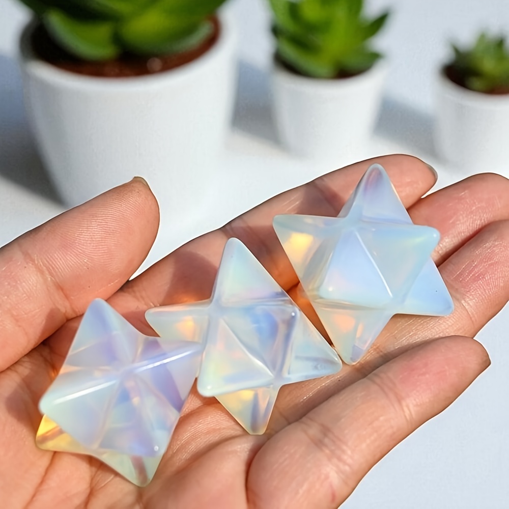 Office Furniture At Home - 1pc High Quality Opal Merkaba -