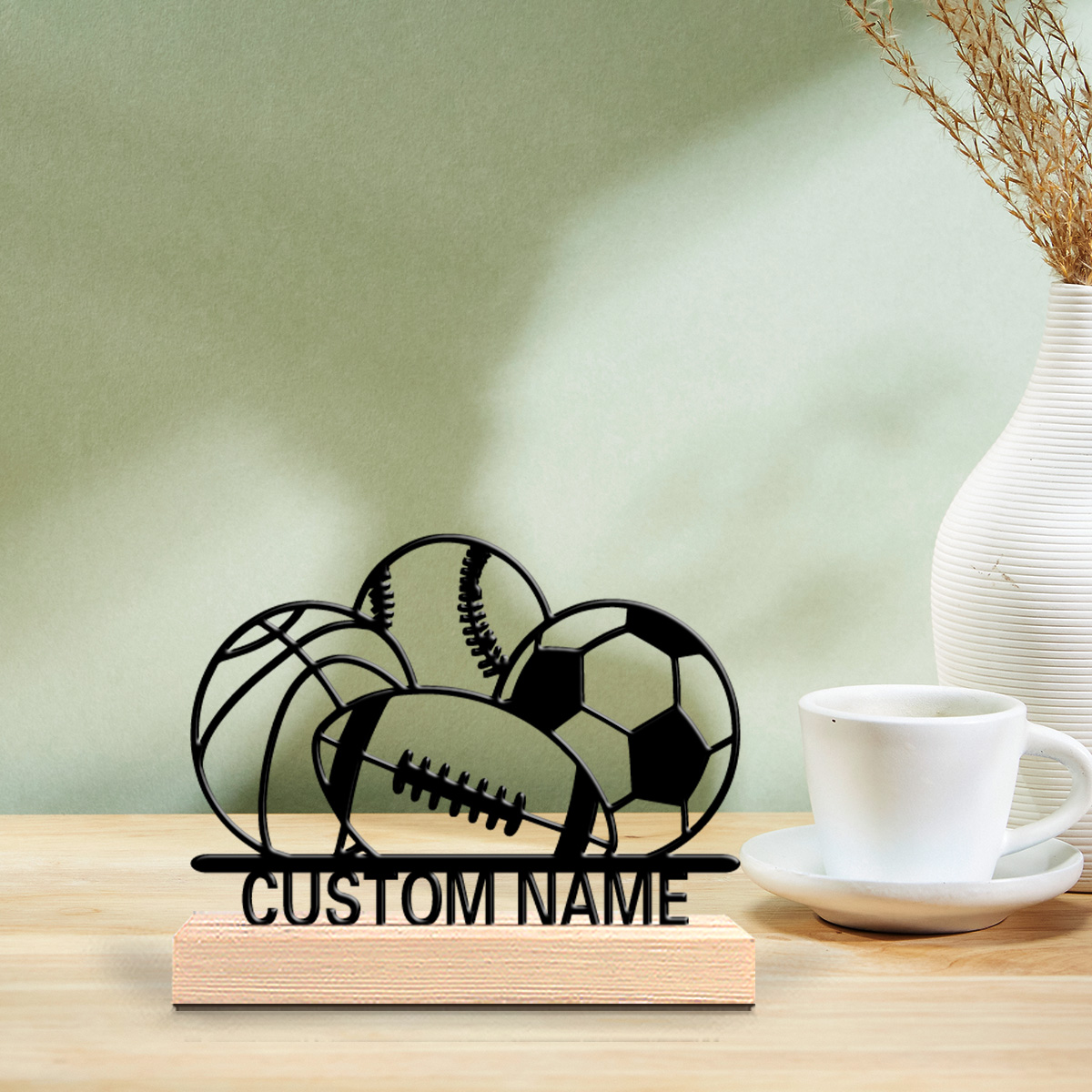 Office Furniture Table - 1pc Cartoon Personalized Custom ball Botanical