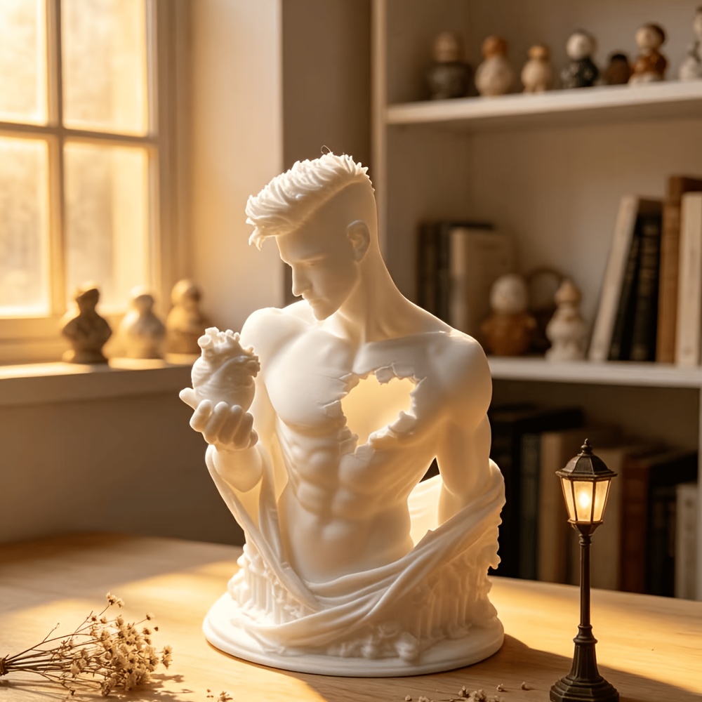 Office Furniture At Home - Broken Chest Male Bust Figurines 3D