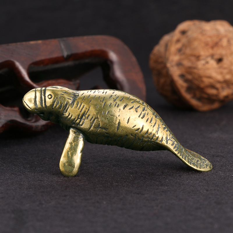 Brass Florida Manatee Decorati - Office Furniture At Home 评论和价格