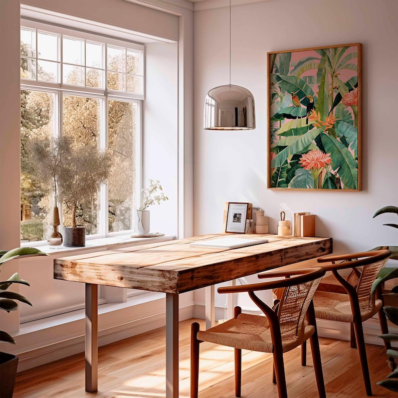 1pc Retro Tropical Canvas Post - Office Furniture At Home 评论和价格