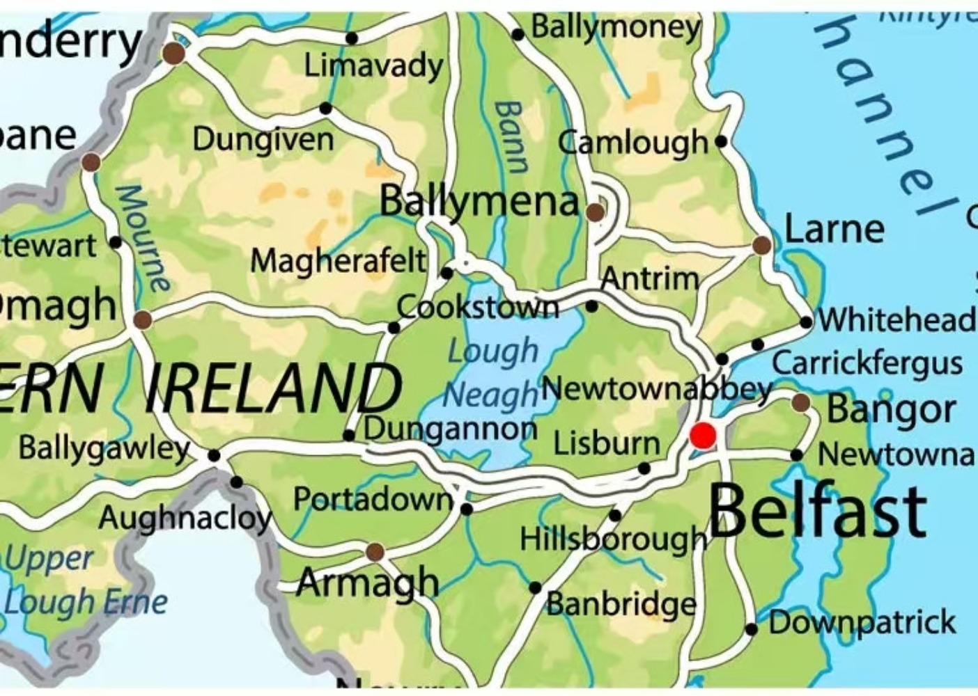 Large HD UK Map Posters Prints - Office Furniture Uk 评论和价格