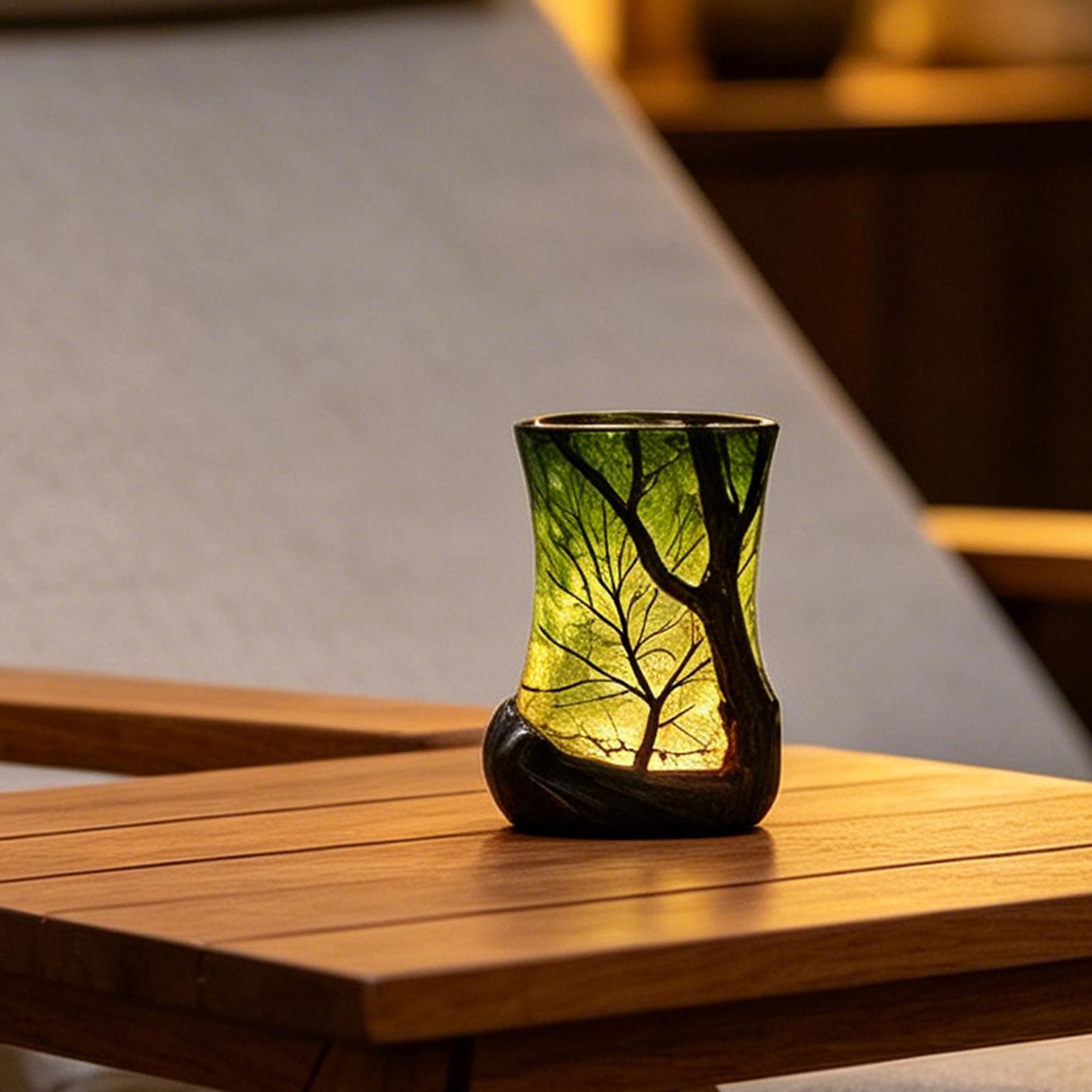 Bedside Table Lamp Forest Nigh - Office Furniture Table 评论和价格