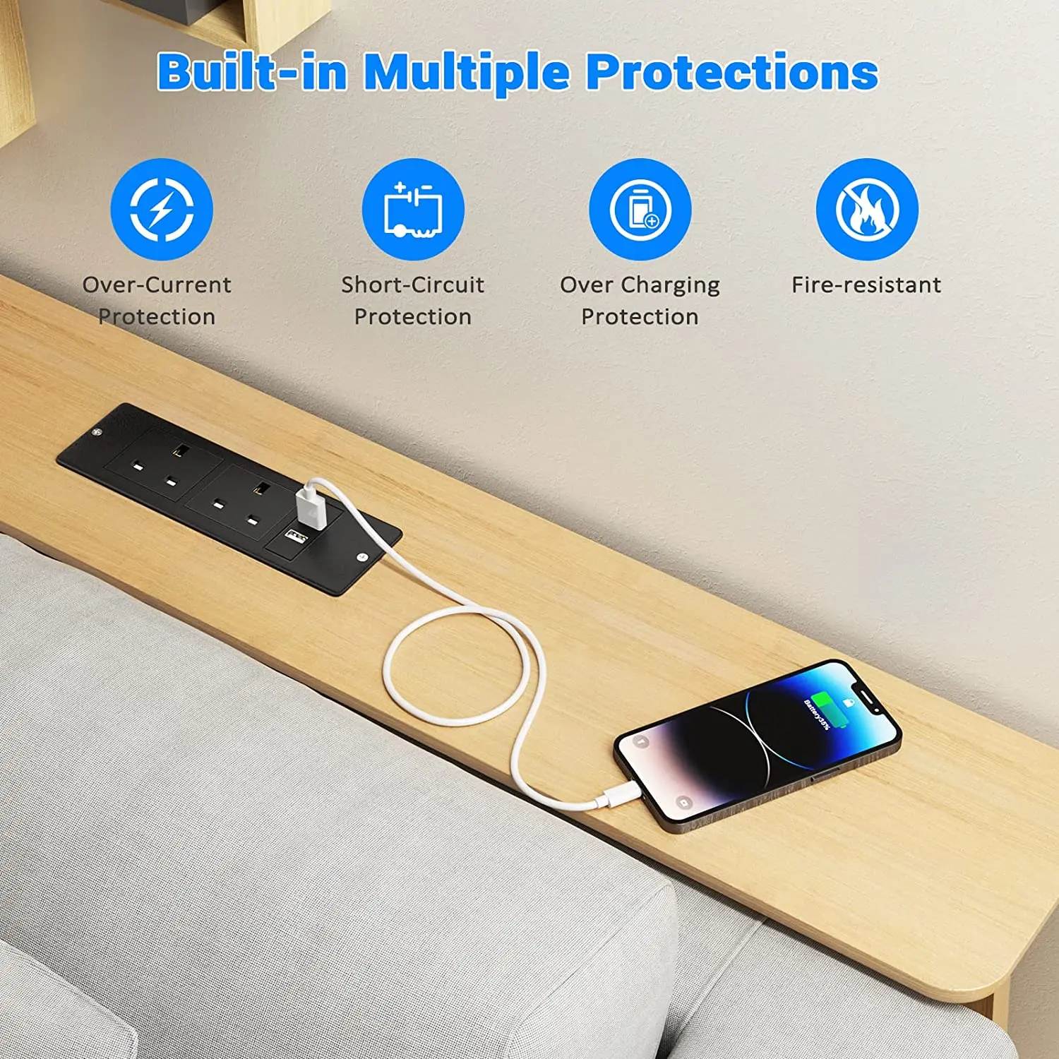 UK Embedded Table Hidden Socke - Office Furniture Uk 评论和价格