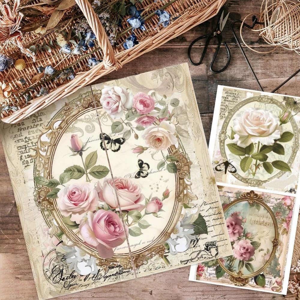 3pcs/Set Rose Rub on Transfers - Office Furniture Plan 评论和价格