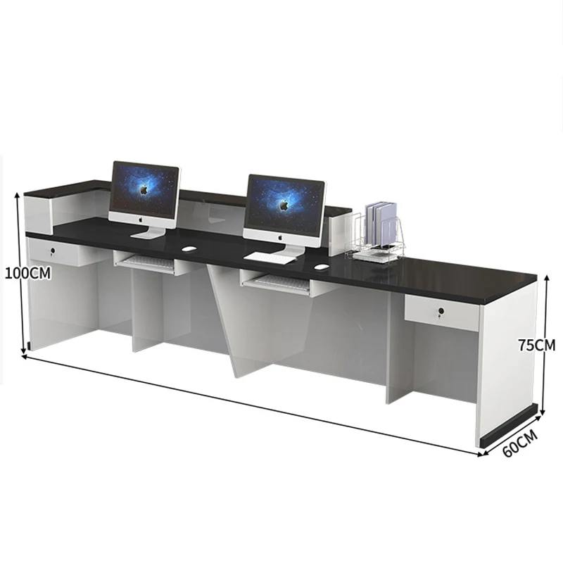 Custom Practical  Reception De - Office Furniture Plan 评论和价格