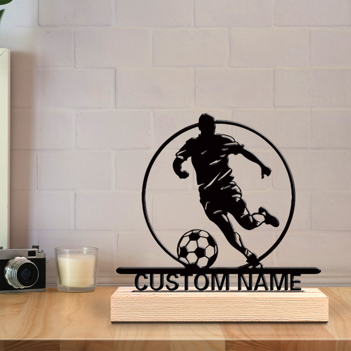 Custom Soccer Player Metal Sta - Office Furniture Table 评论和价格