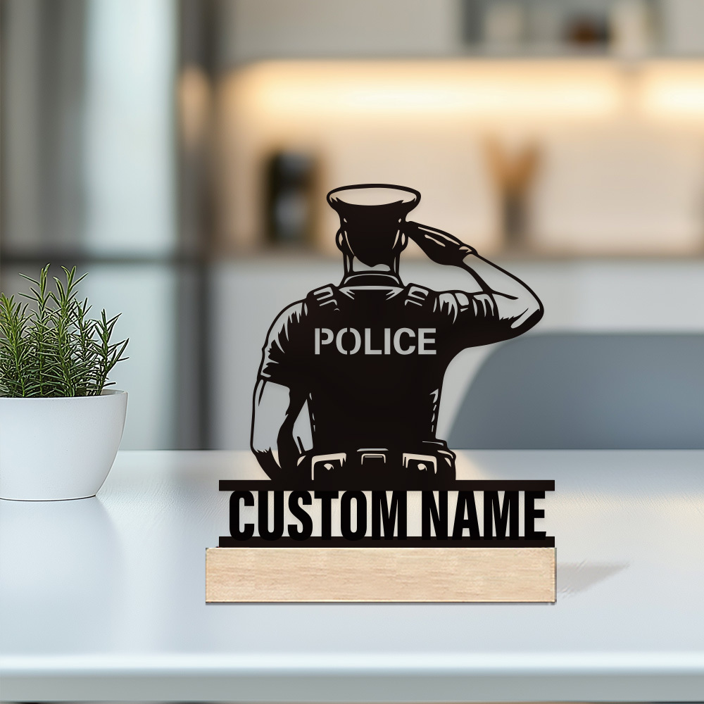 Personalized Metal Police Badg - Office Furniture Table 评论和价格