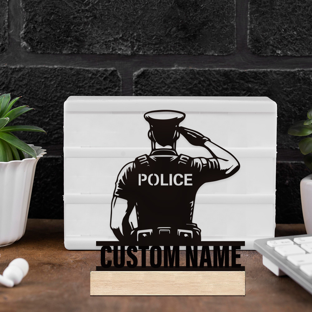 Personalized Metal Police Badg - Office Furniture Table 评论和价格