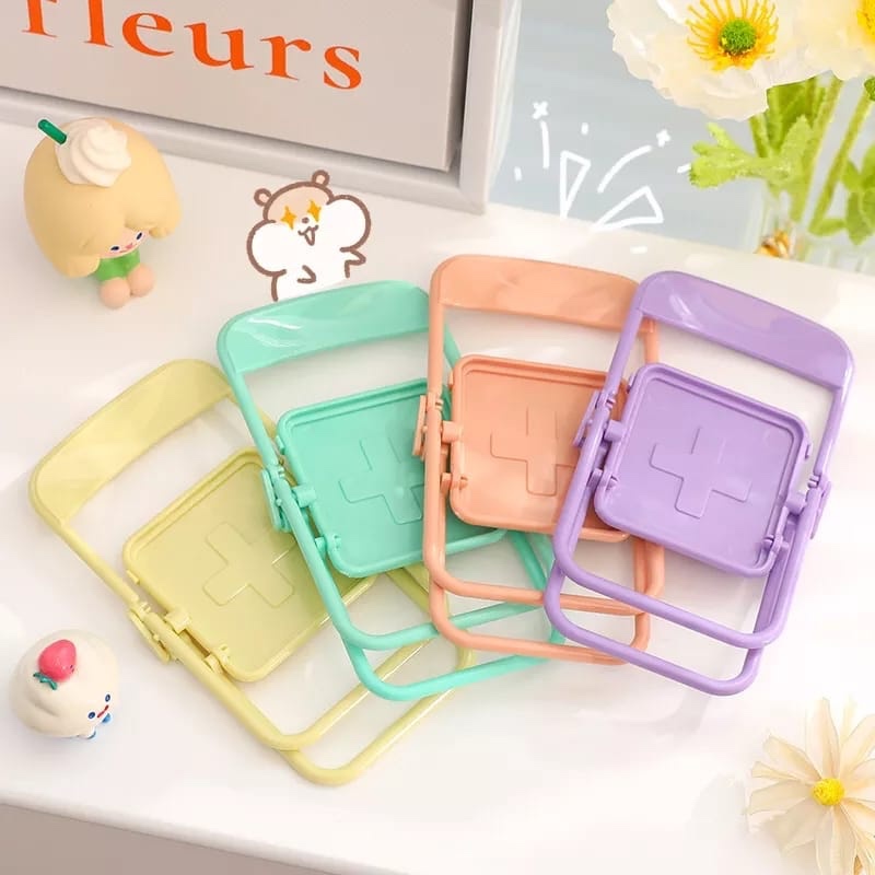 Cute Chair Phone Holder Stand  - Office Furniture Table 评论和价格