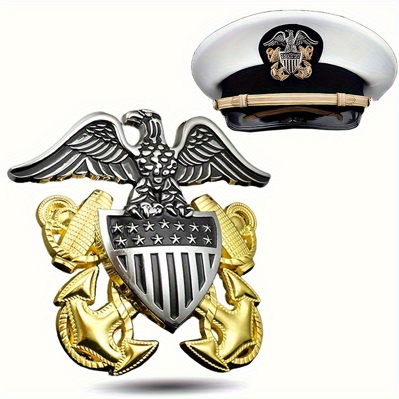 US Naval Officer Hat Badge Eag - Office Furniture Plan 评论和价格