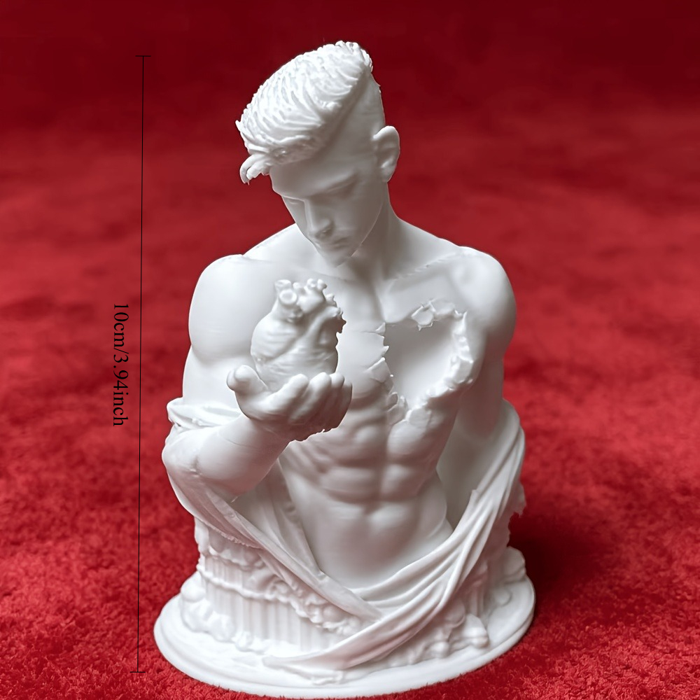 Broken Chest Male Bust Figurin - Office Furniture At Home 评论和价格